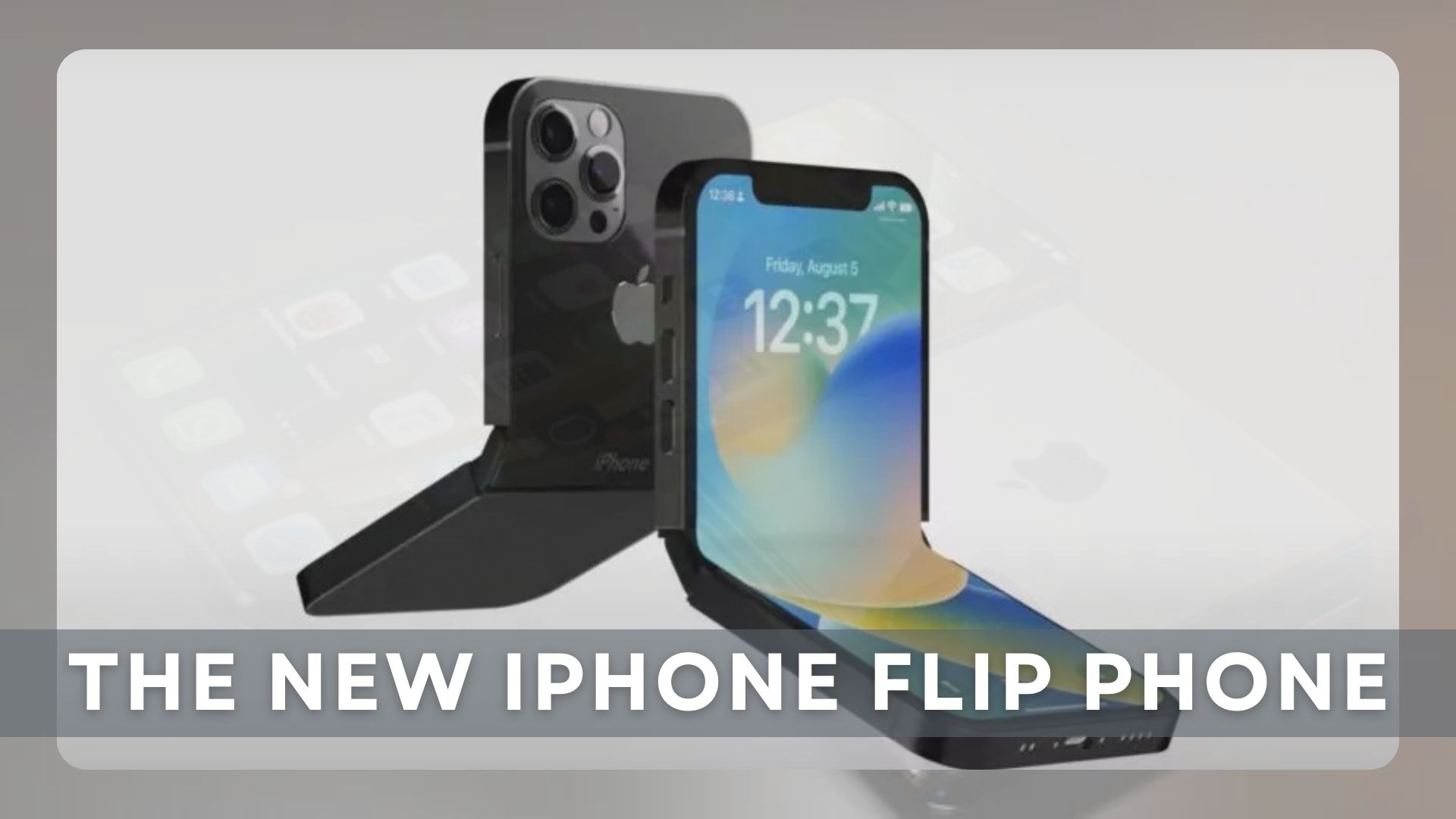 iPhone Flip Phone