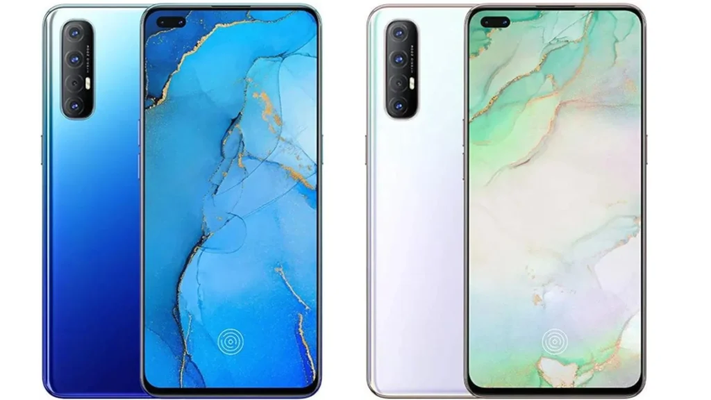 Curved Display Mobile Phone OPPO Reno3 Pro