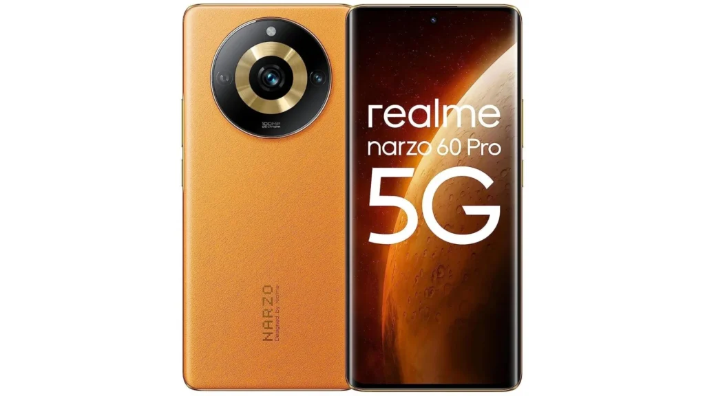 Curved Display Mobile Phone realme Narzo 60 Pro 5G